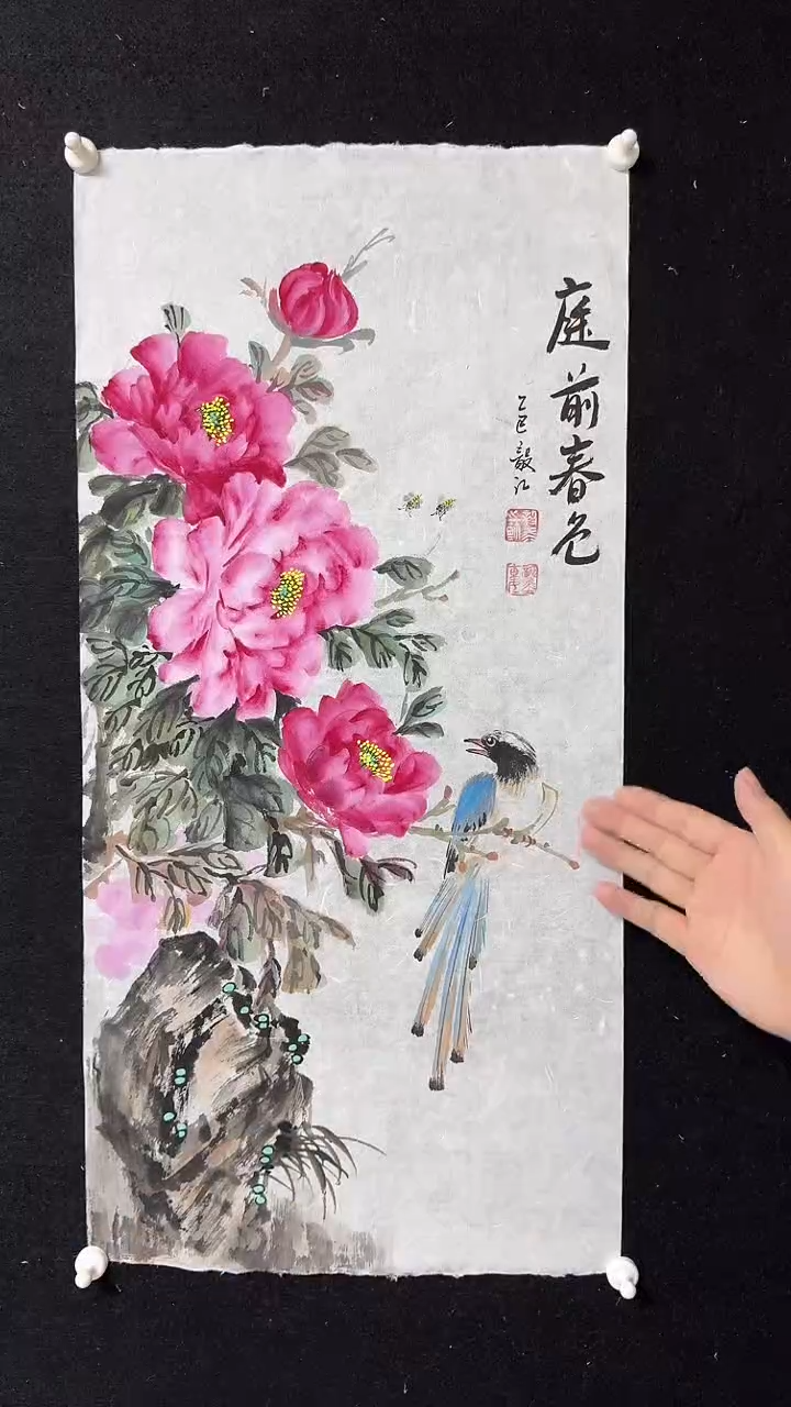 国画朱毅江国画作品