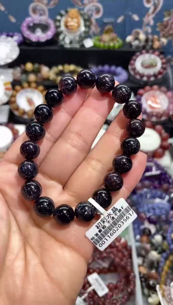 【闪购商品】水晶手串未镶嵌黑红超七10+