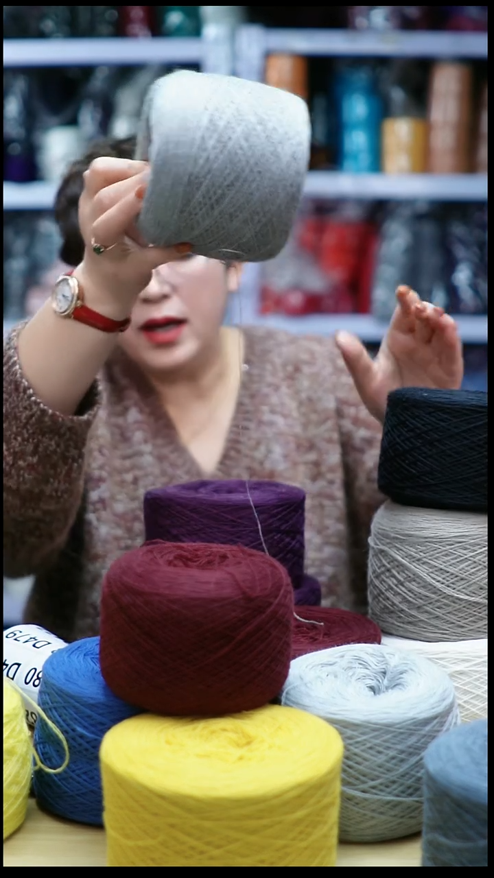 羊毛欢姐手编线D476