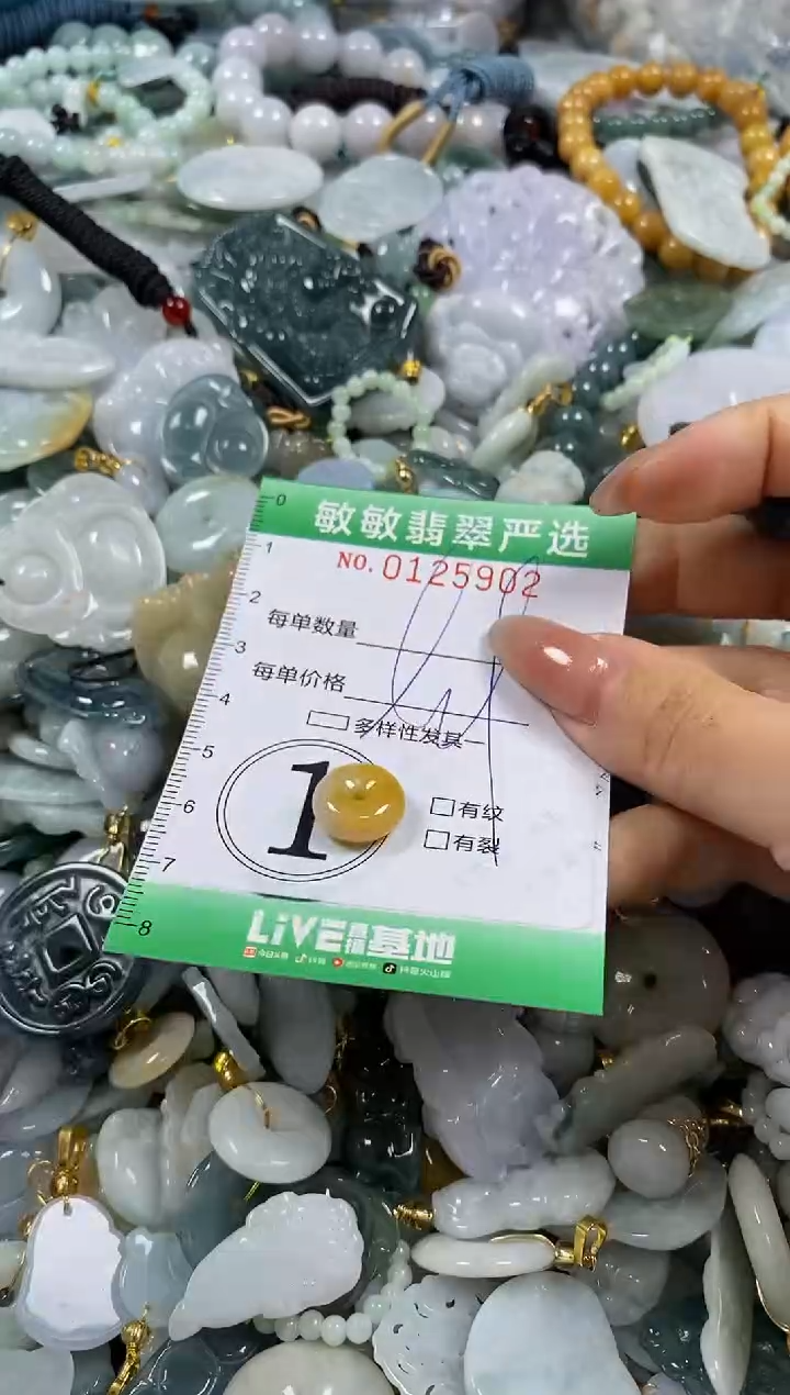 【闪购商品】翡翠颈饰未镶嵌闪购0125902