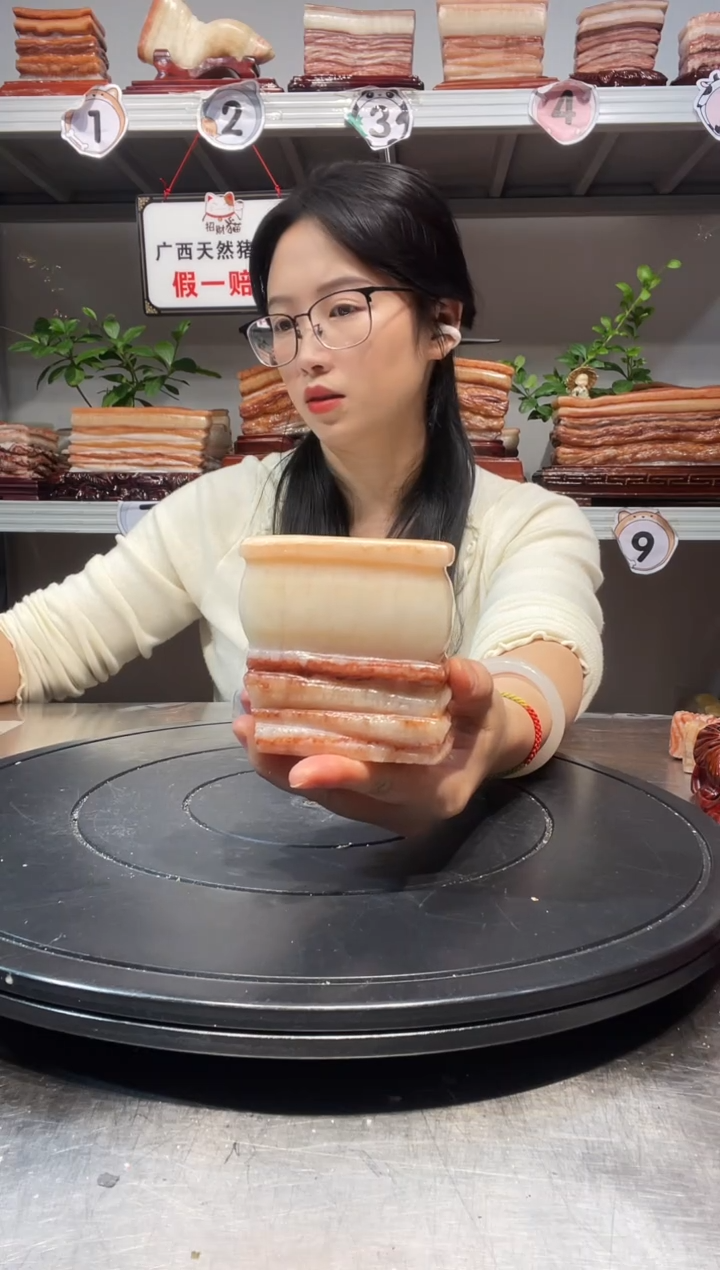 石材天然石材柳州猪肉石8-8-3.5