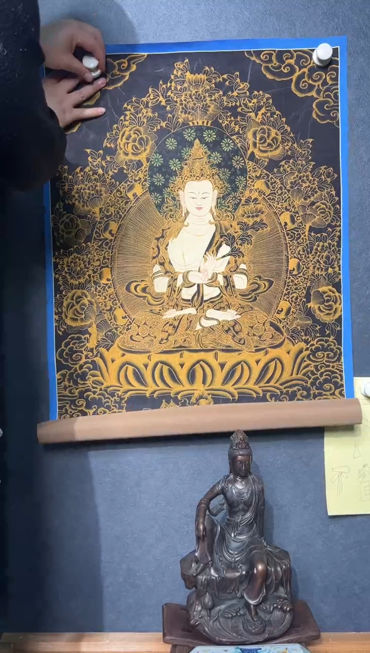 卷轴画卷轴画奥奥的唐卡