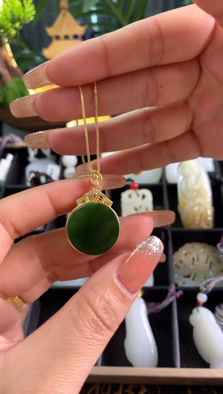 【闪购商品】和田玉颈饰未镶嵌博古玉石新疆和田玉-