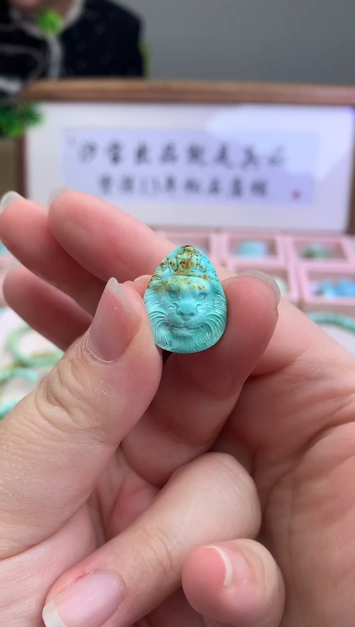 【闪购商品】绿松石雕刻未镶嵌Y09雕刻