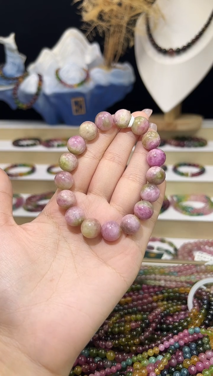 【闪购商品】碧玺/未镶嵌12mm+碧玺单圈多样性发货