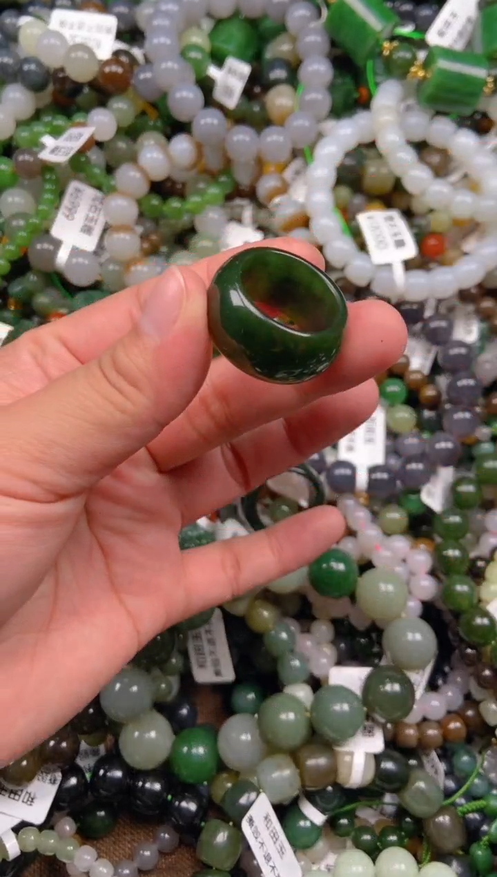 和田玉未镶嵌挂件1