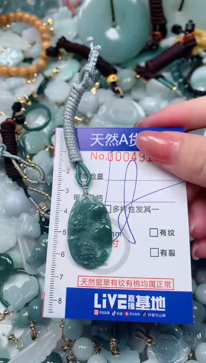 【闪购商品】翡翠颈饰未镶嵌00004919