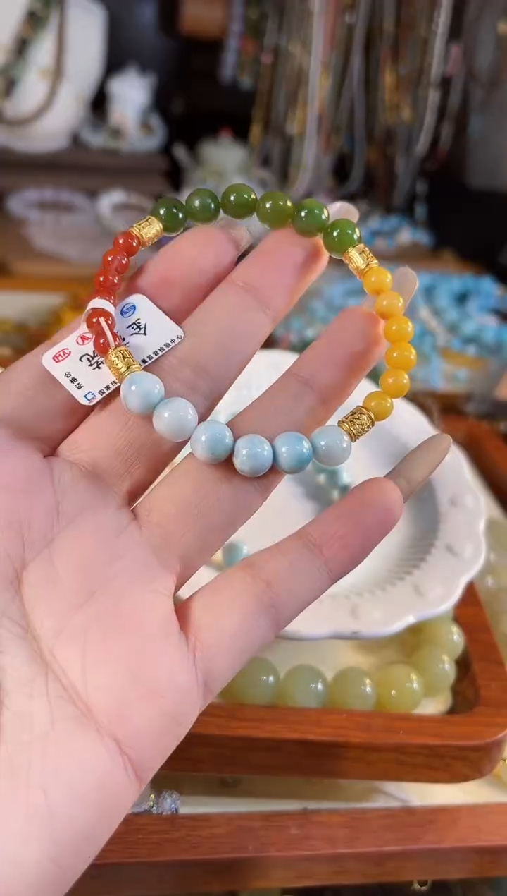 【闪购商品】和田玉手链未镶嵌多样性发货其一