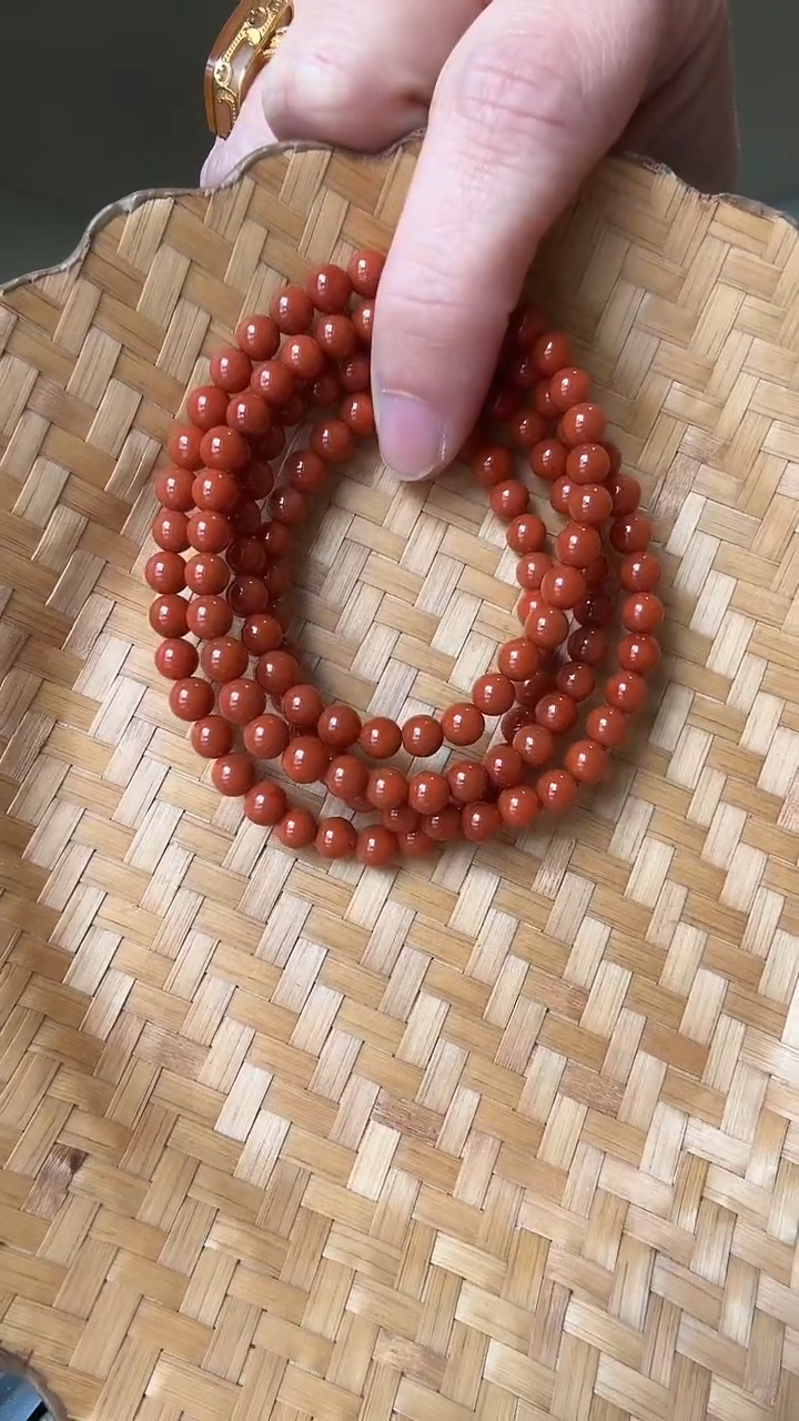 【闪购商品】南红玛瑙手串未镶嵌美景如画专拍南红手串