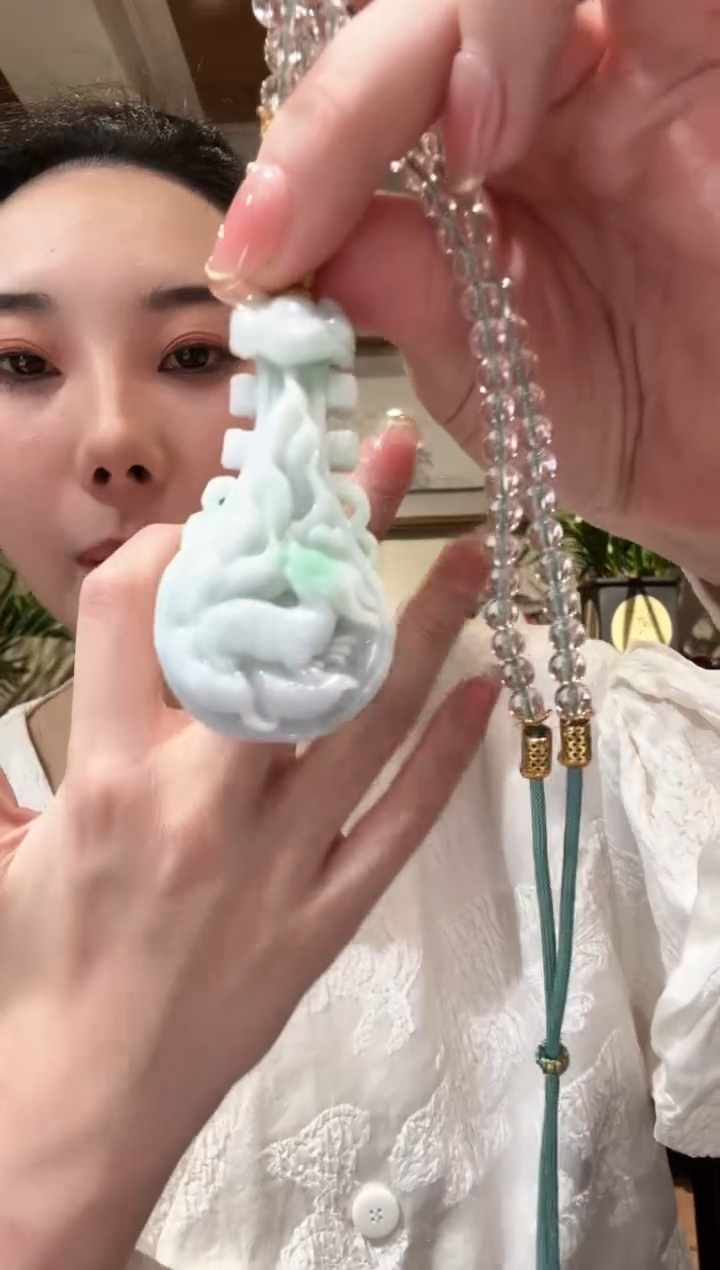 【闪购商品】翡翠颈饰未镶嵌国风