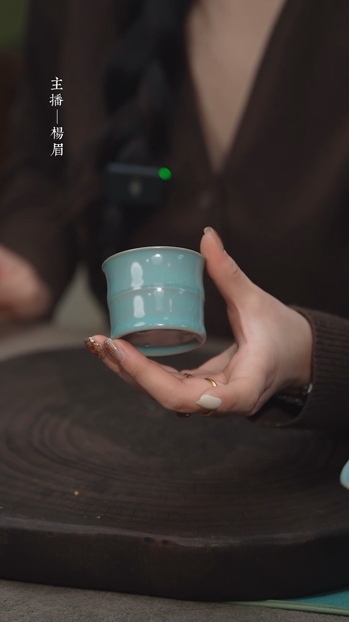 【闪购商品】竹节杯（古月）——龙眉