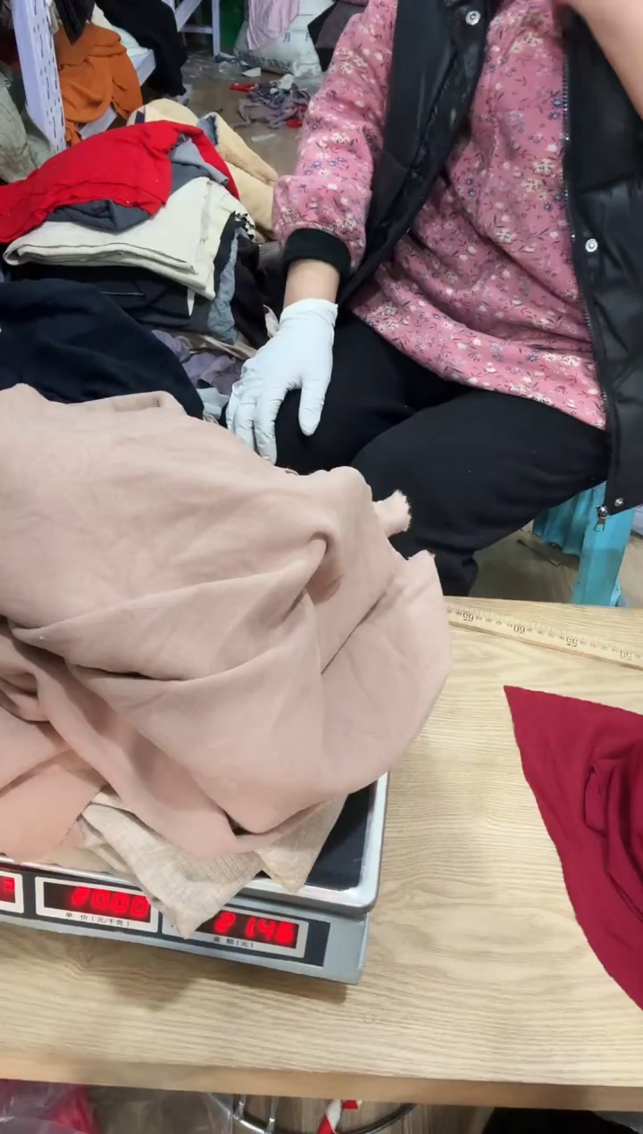 处理十元一斤澳绒布头         503号