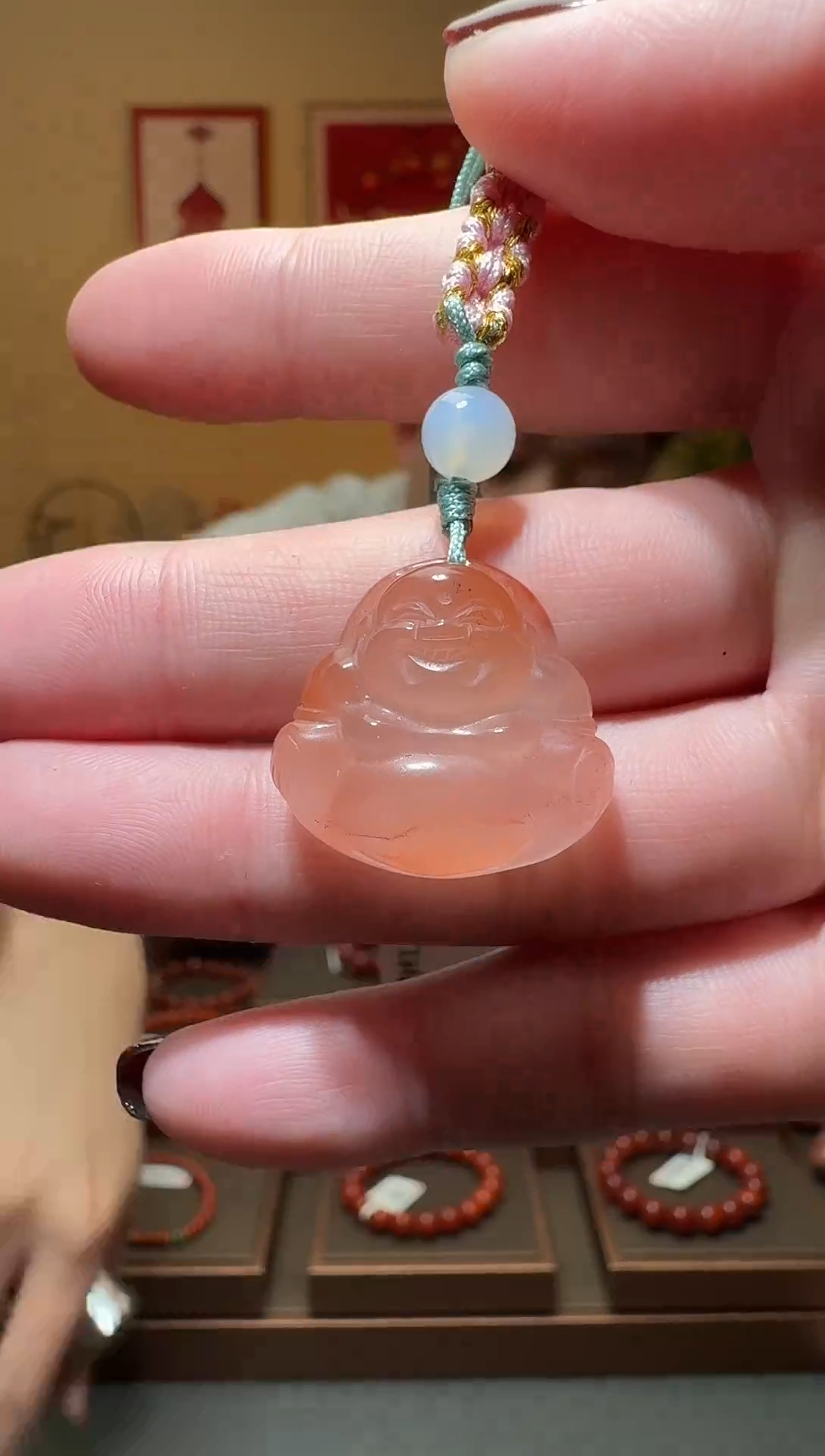 【闪购商品】南红玛瑙挂件未镶嵌一个 多样性发货