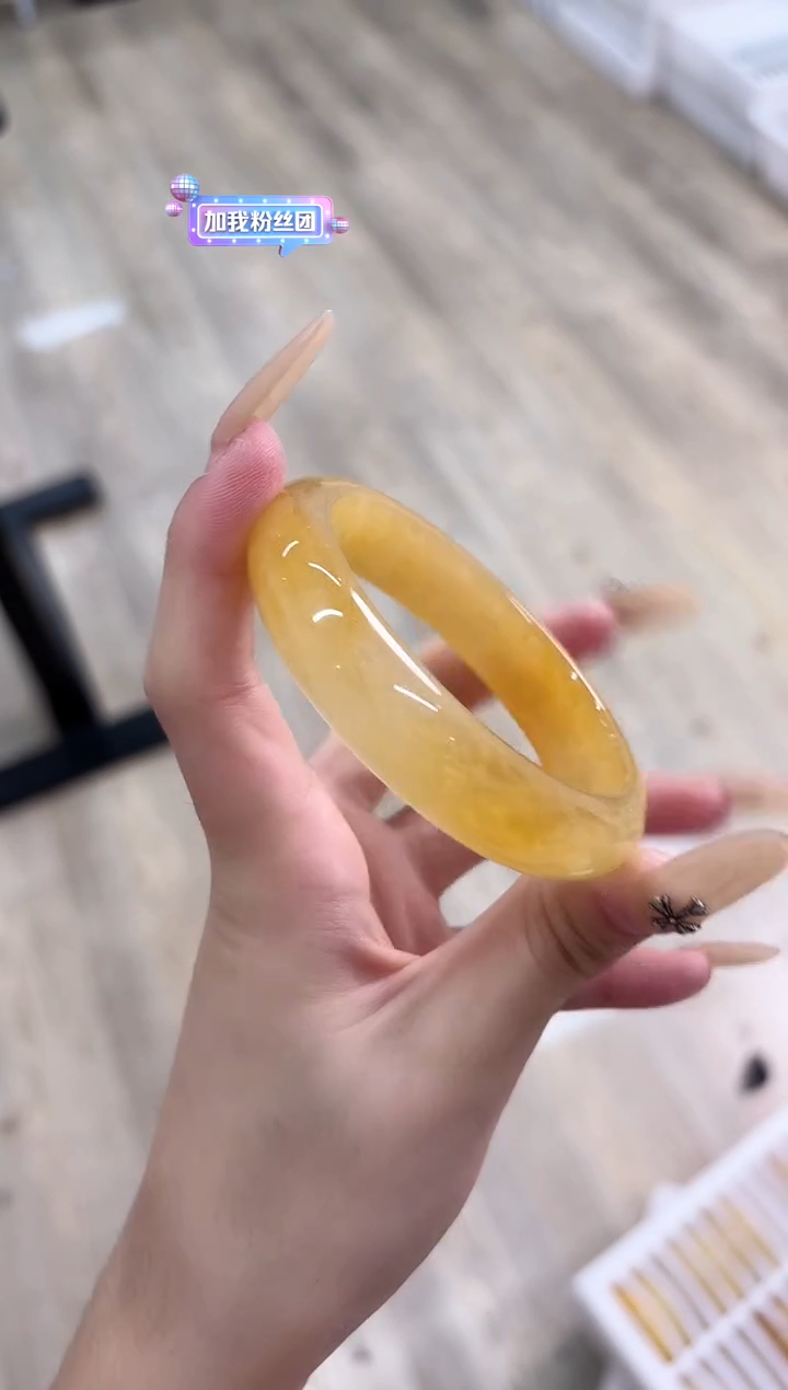 未镶嵌手镯石英质玉82-57HU