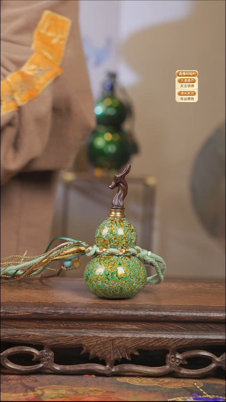 恭**财WF098漆艺精致手捻(开口）