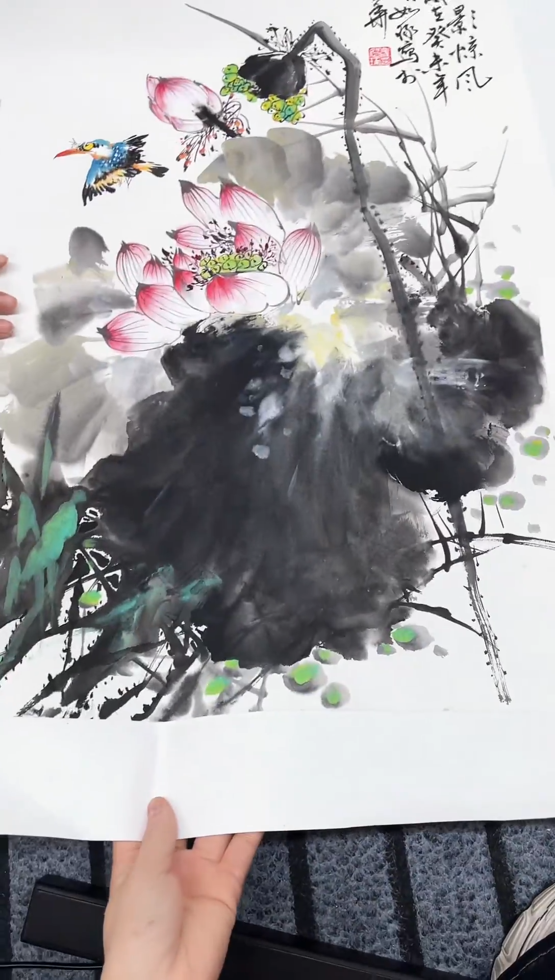 精品国画花鸟作品