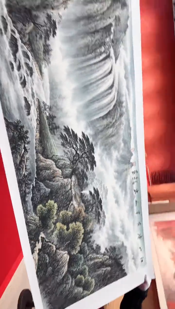 【闪购商品】国画道一老师亲笔绘画作品D137