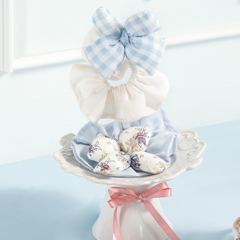 【名创优品XCath Kidston联名】花园工坊系列领结头扎（随机发）