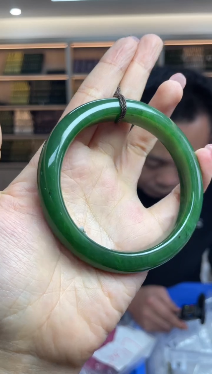 【闪购商品】和田玉·未镶嵌多样性发一件*圈口56-58/标签勿扯