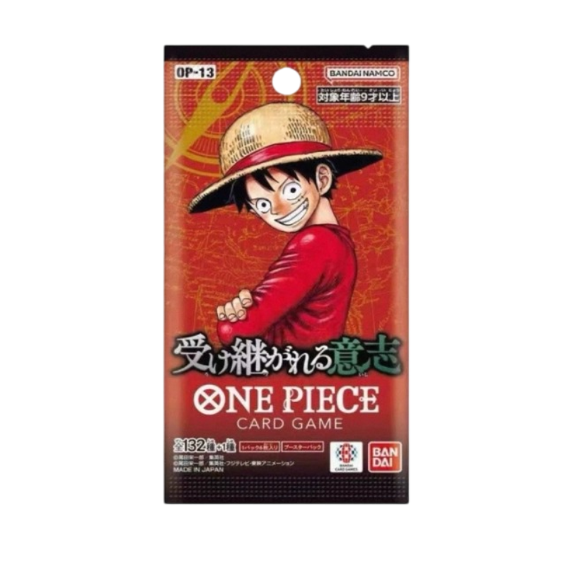 无品牌万代 航海王卡牌对战 OPC13 继承的意志 简中补充包