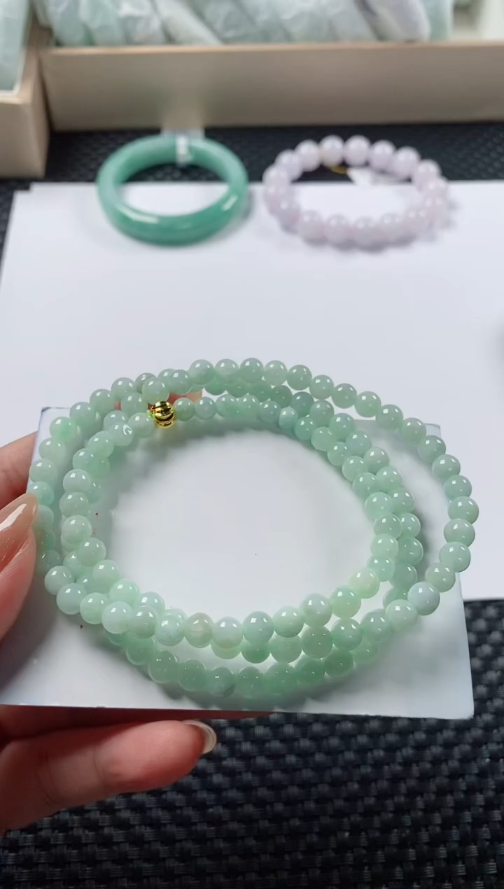 未镶嵌手链翡翠基地发货H 9889 
