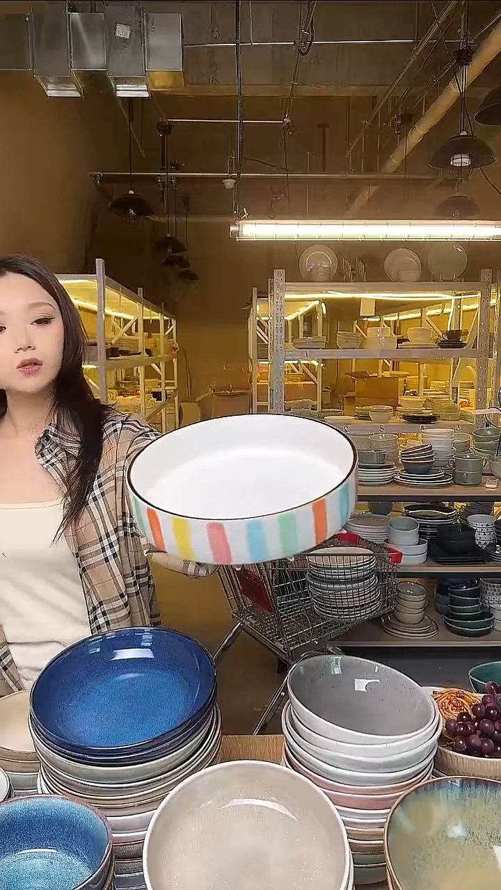 瓷118外贸尾货窑变釉下彩默认微瑕