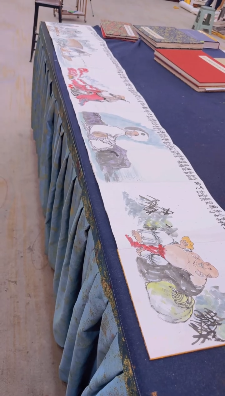 【闪购商品】国画3.6-孙布衣-三米册页云水禅心-47