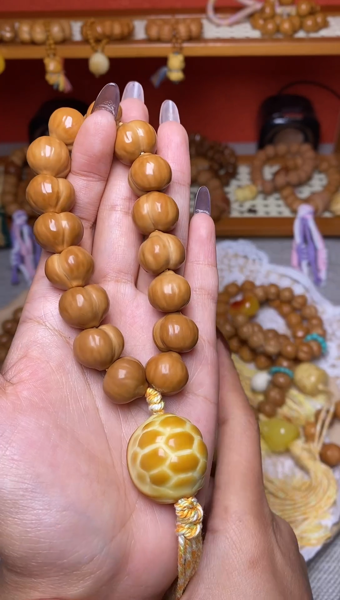 手串猴头核桃屁桃➕富甲手持