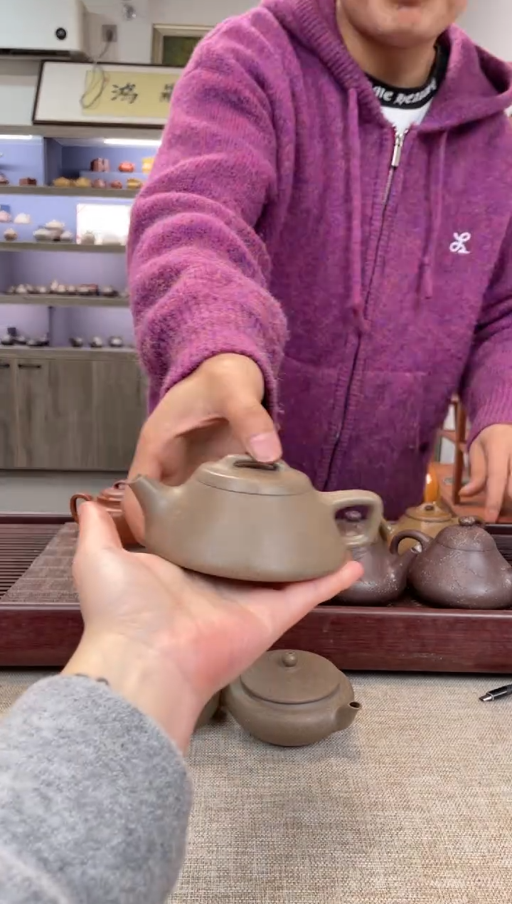 【闪购商品】紫砂茶壶粗砂 青段  坦克 大