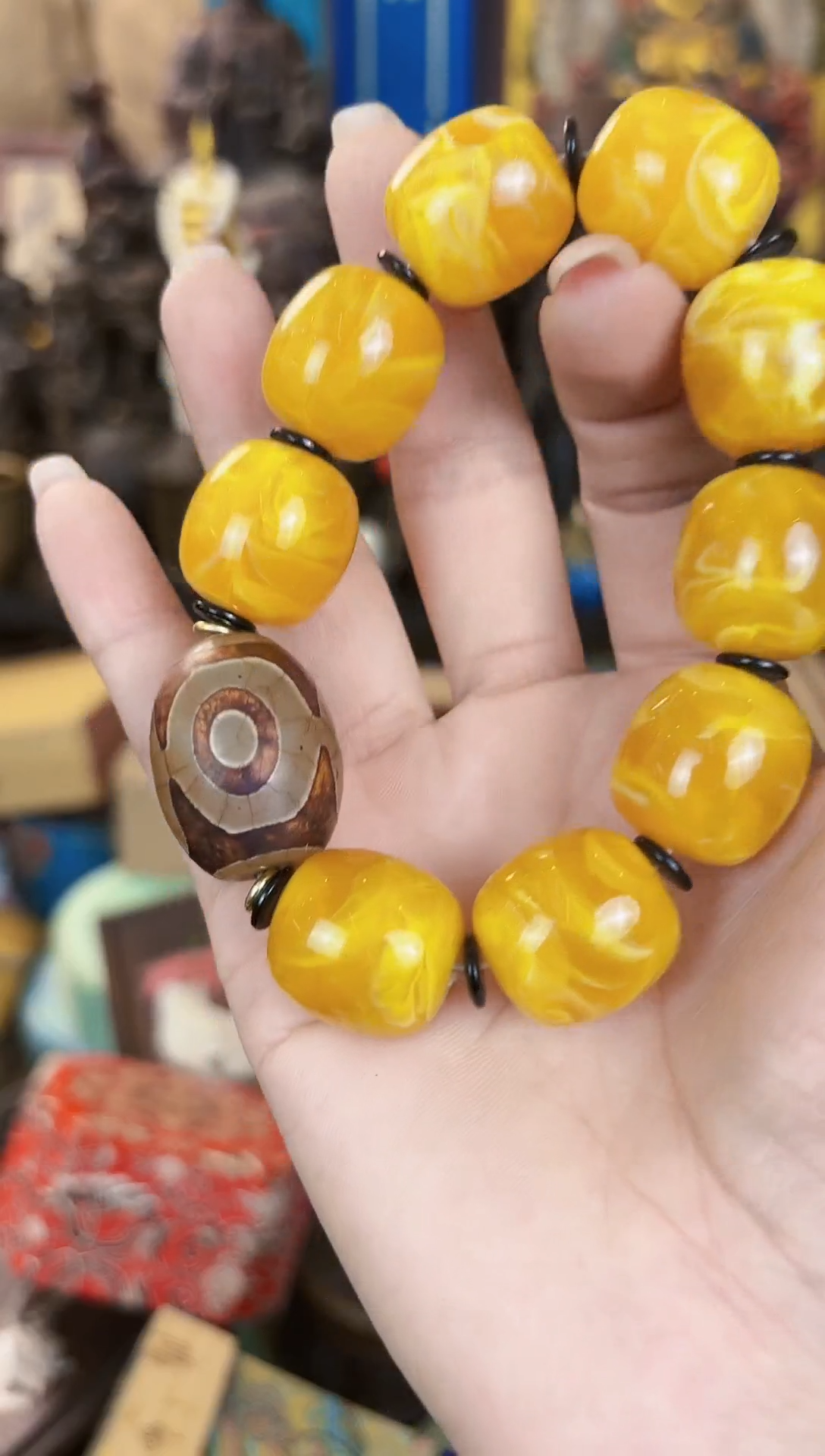 【闪购商品】蜜蜡手链未镶嵌【闪购商品闪购商品】