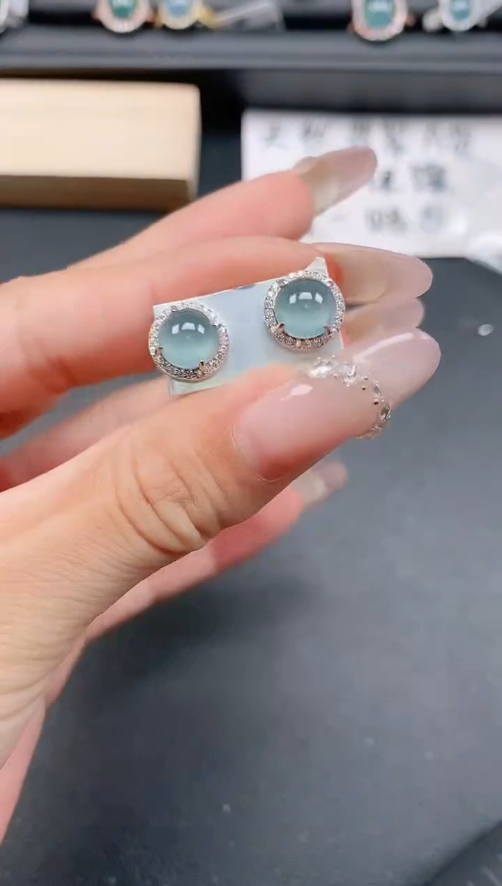 银S925镶嵌戒指翡翠11111