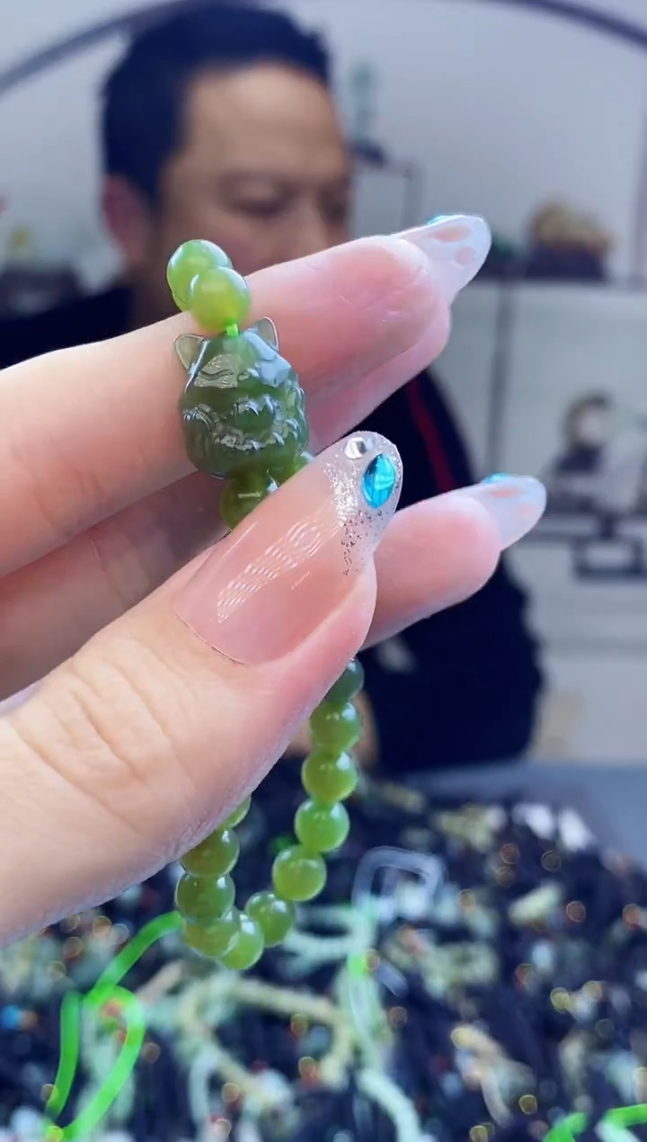 颈饰未镶嵌和田玉多样性发拍一发一