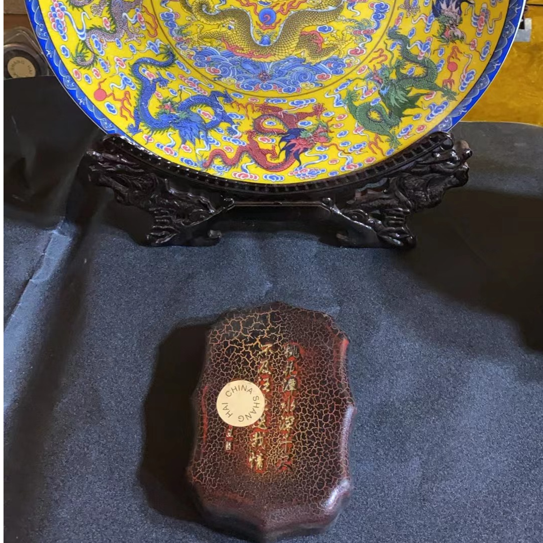 瓷盘Y台摆件一个链接