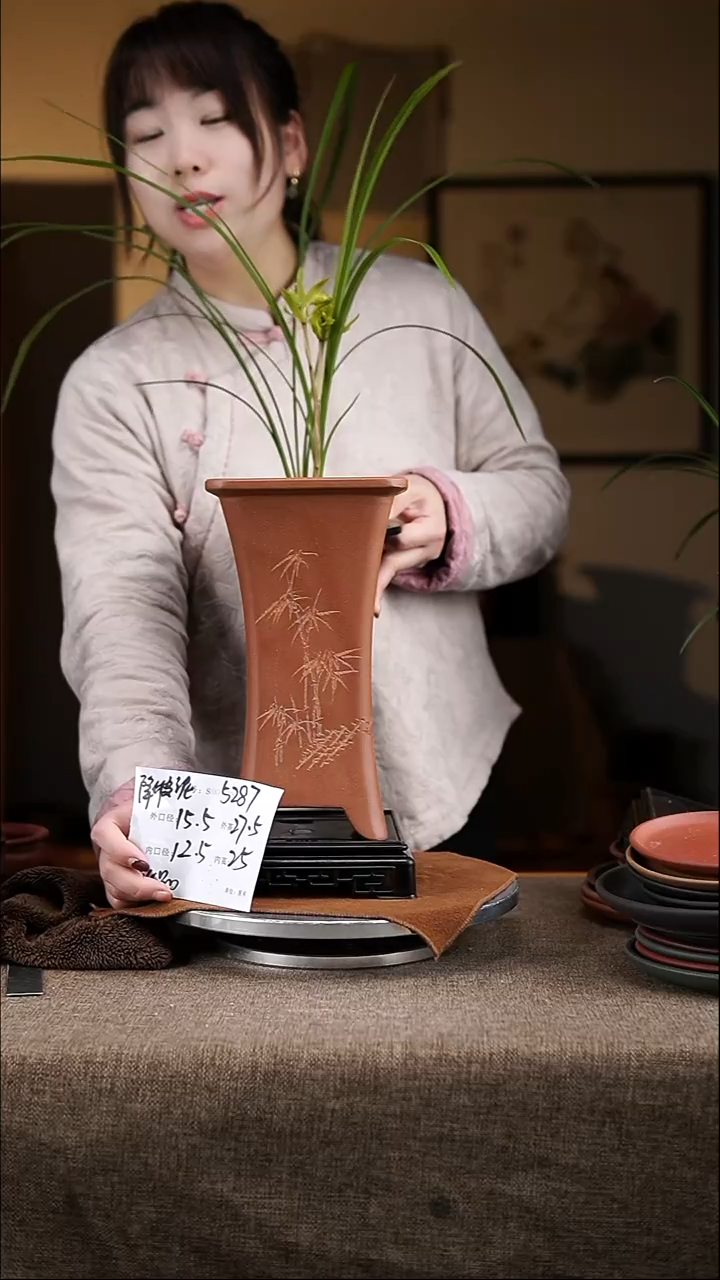 【闪购商品】紫砂花盆紫砂花盆5287