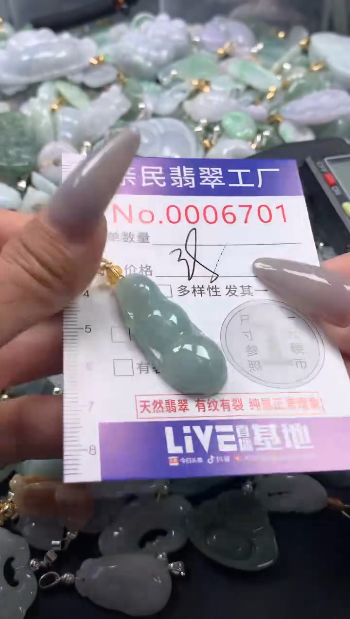 颈饰未镶嵌翡翠6701