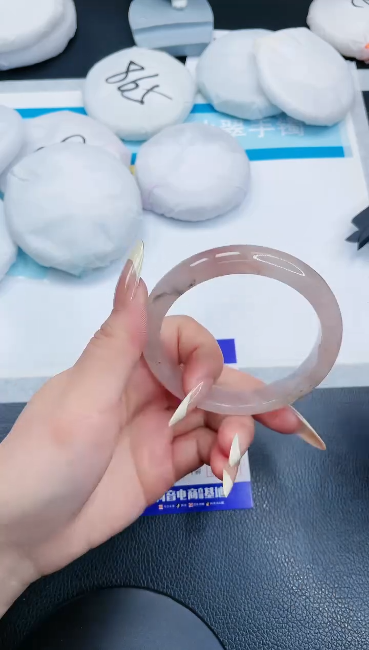 石英质玉未镶嵌手镯30S348-60