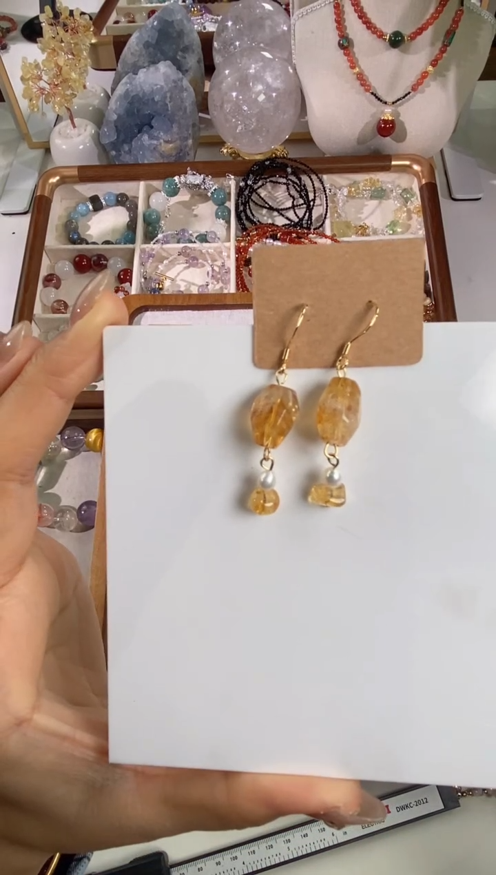 未镶嵌戒指水晶~*a59