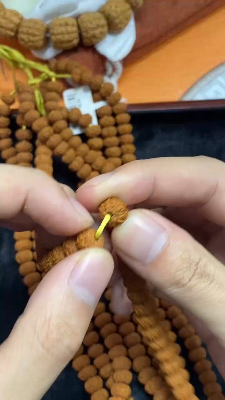 【闪购商品】金刚菩提手串红皮六瓣665