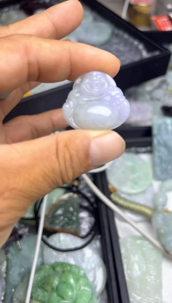 【闪购商品】翡翠吊坠(不含链)未镶嵌小佛公