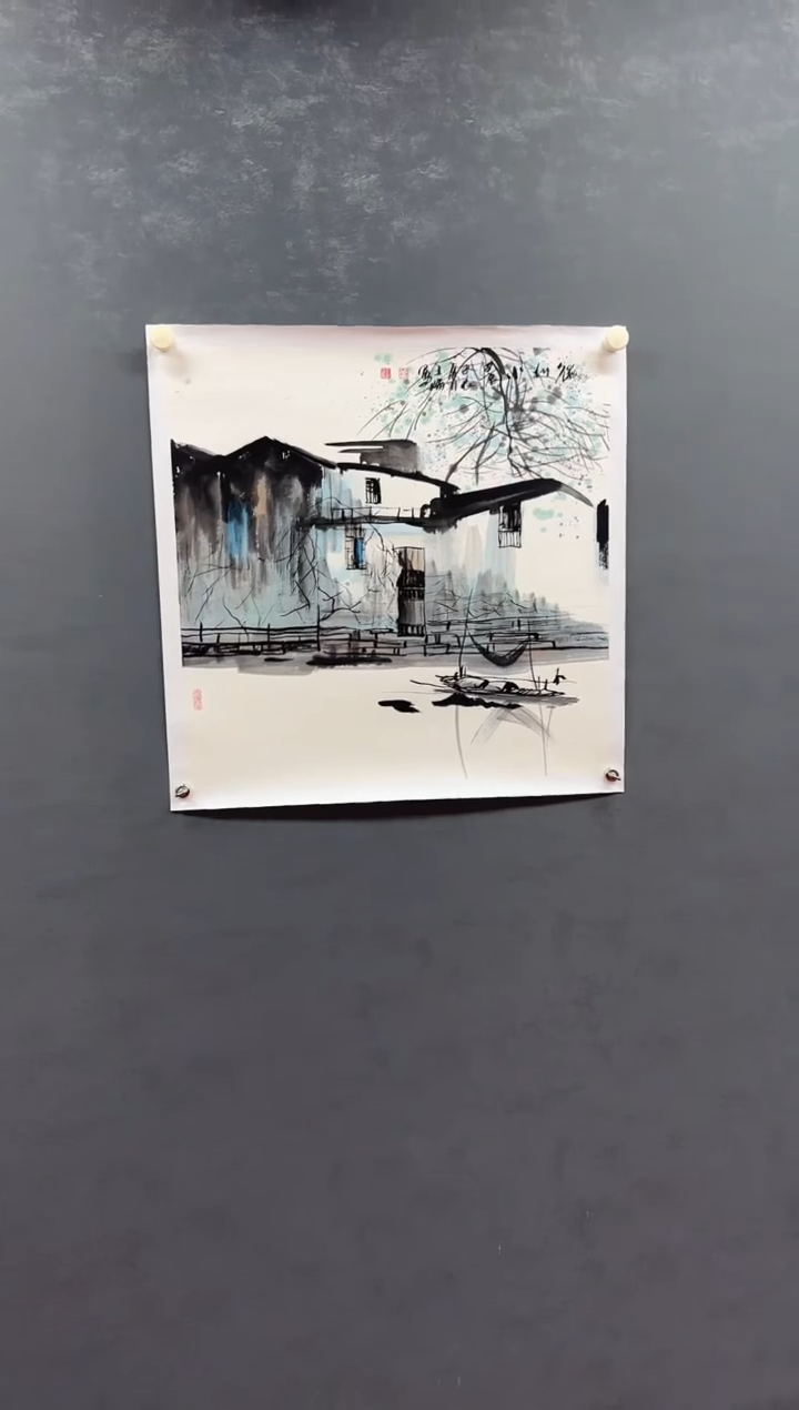 【闪购商品】国画一画庐美术馆王焰老师国画作品10-1