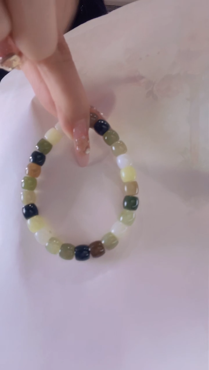 【闪购商品】和田玉手串未镶嵌和田玉 多宝手串