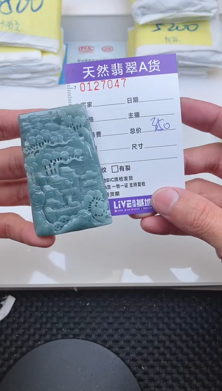 【闪购商品】翡翠颈饰未镶嵌7047.....