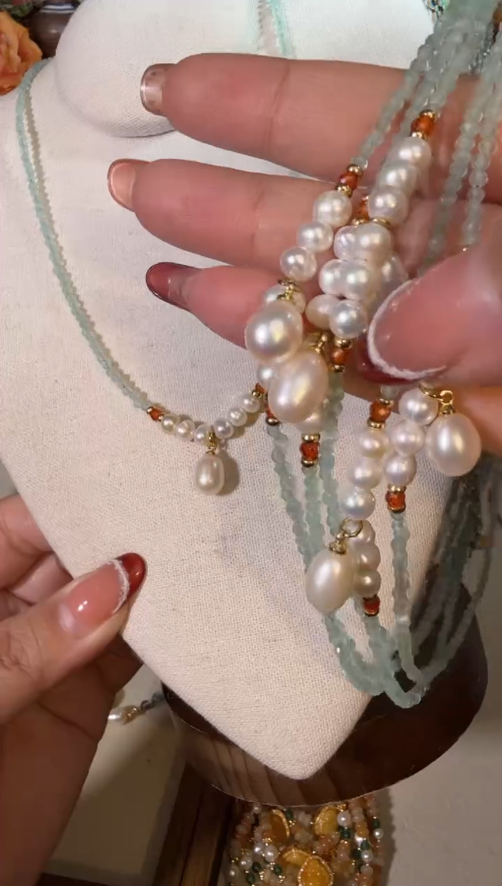 项链未镶嵌淡水珍珠027