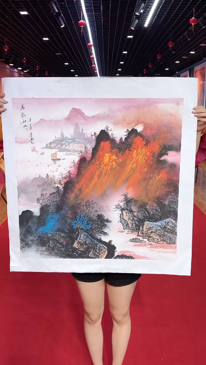 国画周建真老师绘画作品4-28