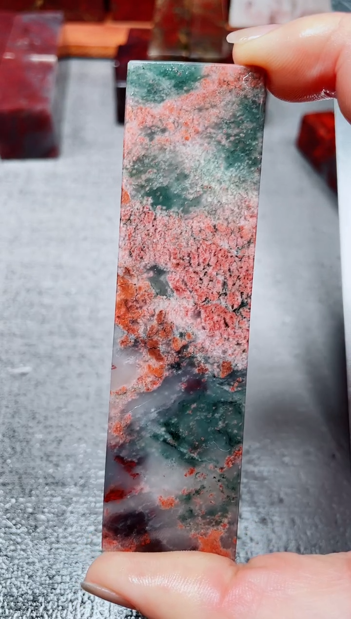 玉桂林鸡血玉素章--18