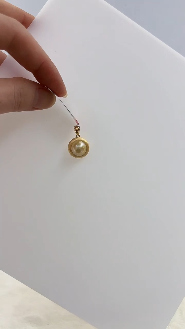 【闪购商品】银S925镶嵌海水珍珠DA吊坠@@jd251