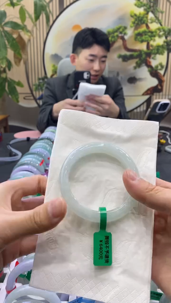 未镶嵌手镯翡翠2463