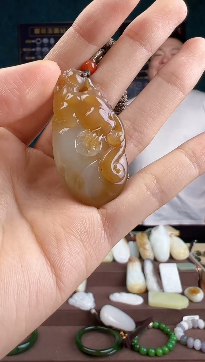 【闪购商品】和田玉颈饰未镶嵌ZZ 拍一发一 多样性发货