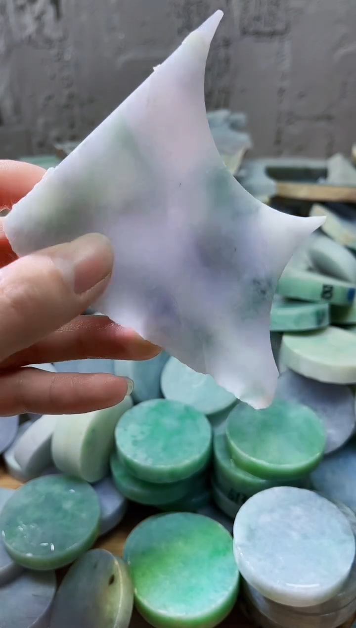 裸石翡翠天然翡翠A货石 南 576