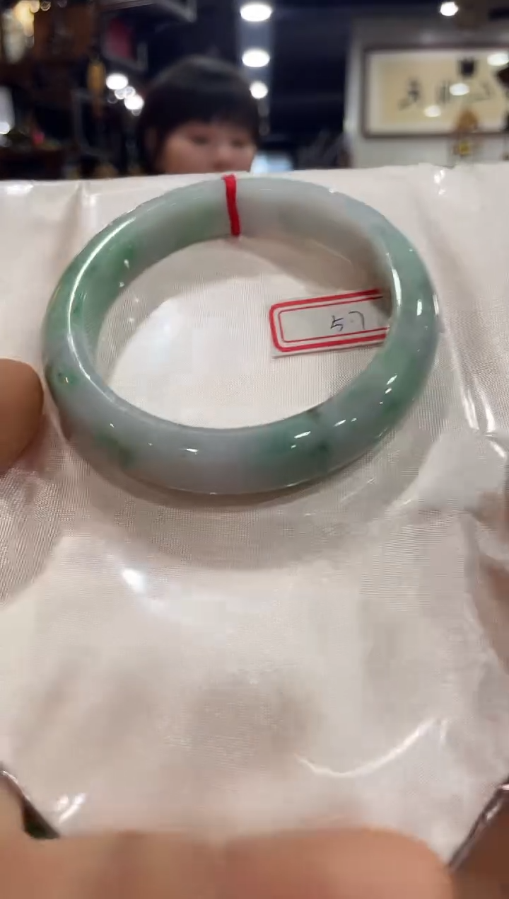 未镶嵌手镯翡翠10，57-58